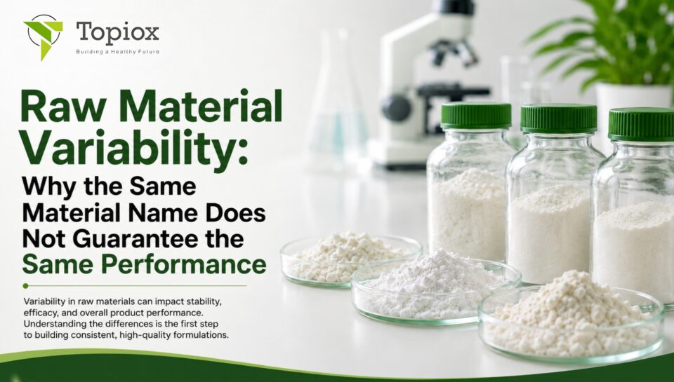 Raw Material Variability: Why the Same Material Name Does Not Guarantee the Same Performance