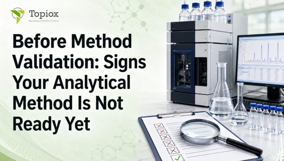 Before Method Validation: Signs Your Analytical Method Is Not Ready Yet